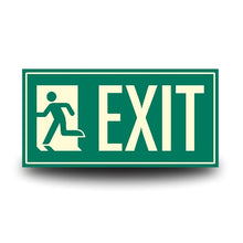 Load image into Gallery viewer, Photoluminescent_Directional_Exit_Sign_Left