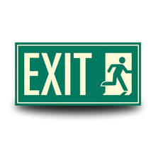 Load image into Gallery viewer, Photoluminescent Directional Exit Sign
